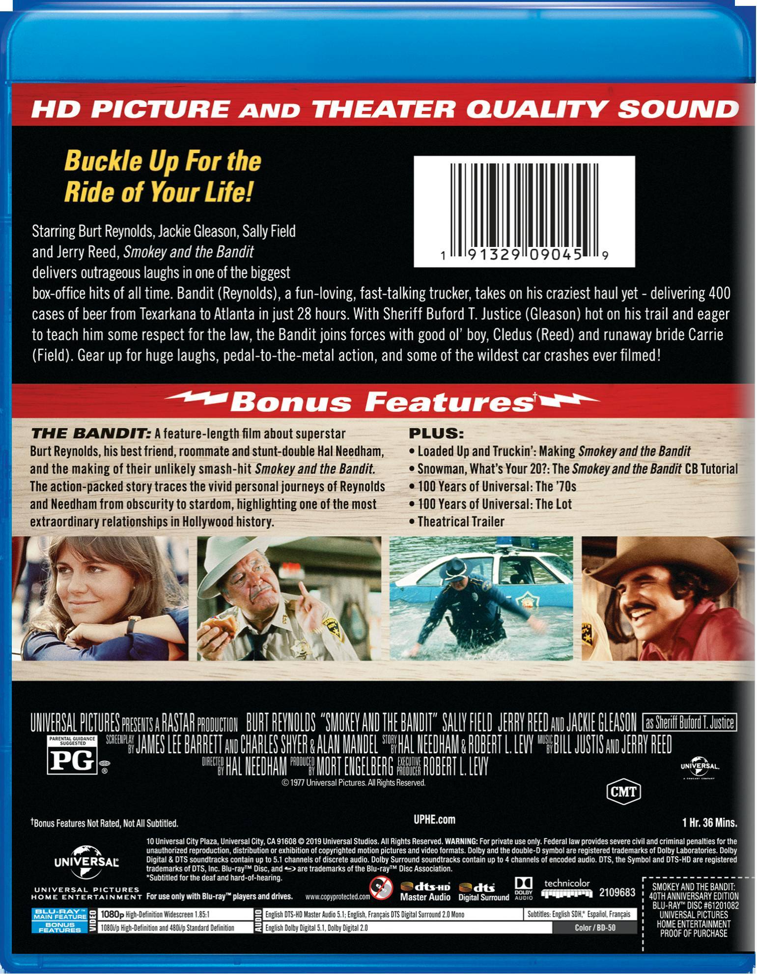 Angle. Smokey and the Bandit (40th Anniversary Edition) [Blu-ray].