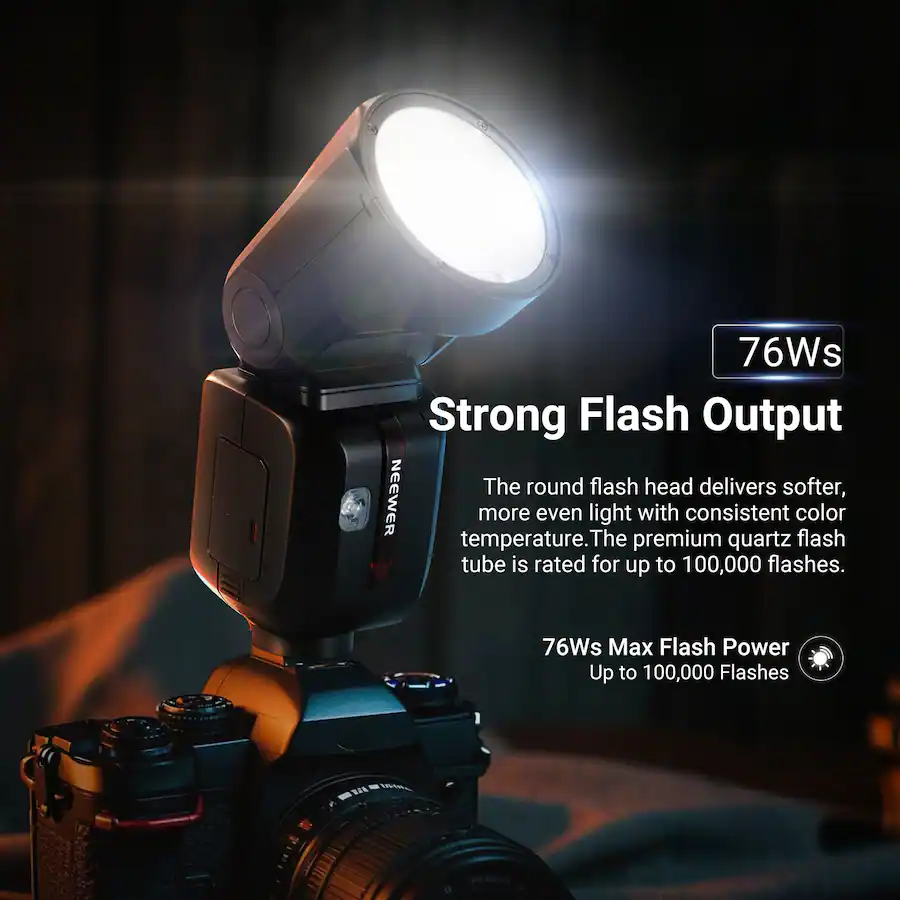 Strong Flash Neewer Z2PRO N TTL Flash for Nikon 2.4G Wireless HSS Speedlite ...