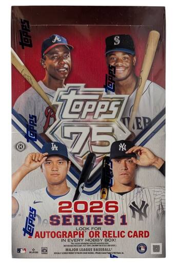 2026 Topps Series 1 Baseball Hobby Box - Best Buy 2026 Topps Series 1 Baseball Hobby Box - Best Buy
