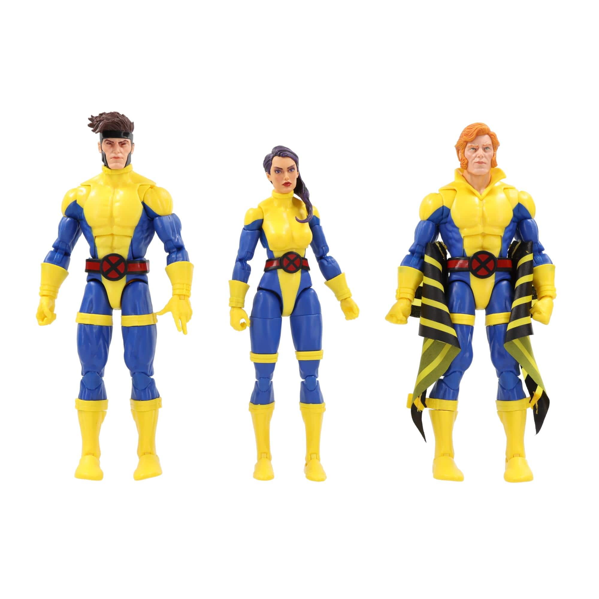 Marvel - Legends X-Men 6 Inch Action Figure 3-Pack | Banshee, Gambit, & Psylocke