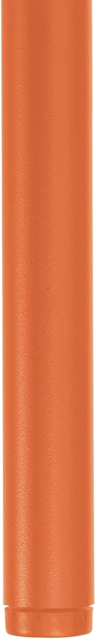 Alt View 4. LeisureMod - Devon (Set of 4) Aluminum Outdoor Dining Chair - UV & Rust Resistant Stackable Floral Accent Chair - Orange.