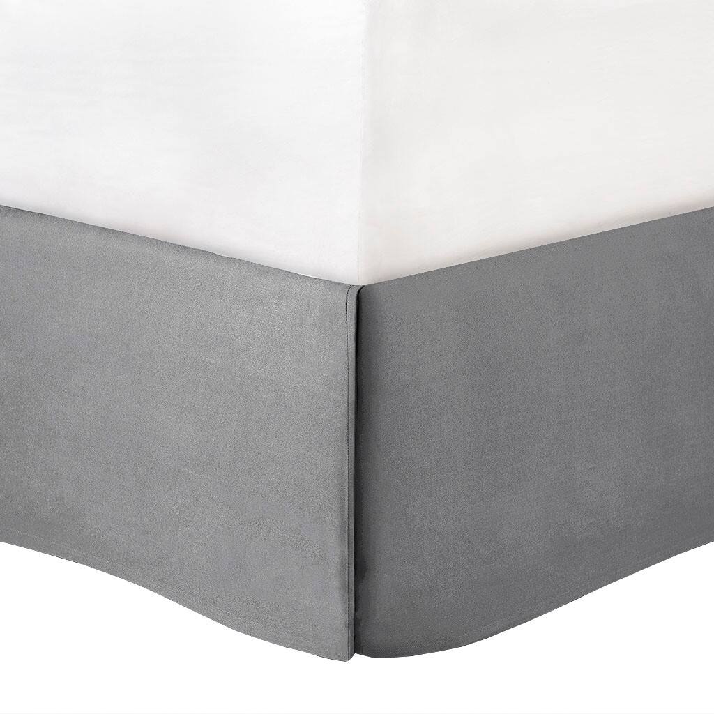 Alt View 4. Gracie Mills - Gracie Mills McConnell 8-Piece Embroidered Pintucked Comforter Set - Grey.