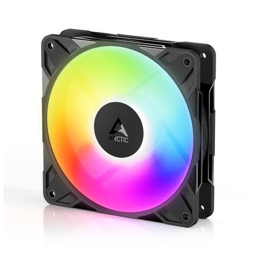 Left. Arctic - p14 pro reverse a-rgb pwm 140mm 2650rpm 4-pin case fan 3 pieces (black) - Rgb.