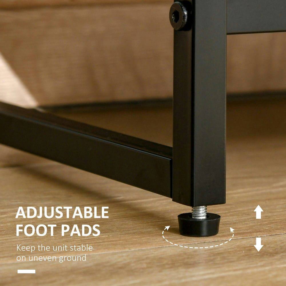 ADJUSTABLE FOOT PADS  
Keep the unit stable on uneven ground