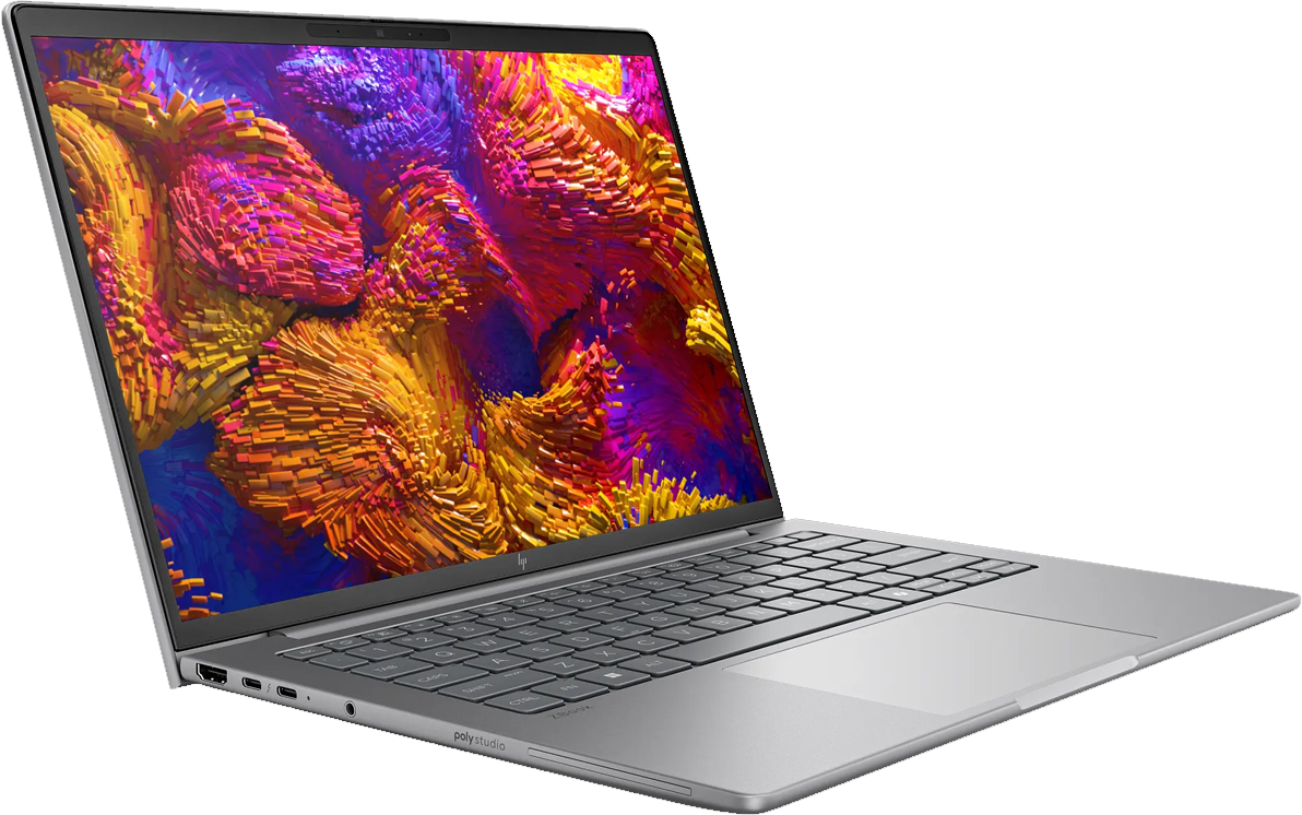 Alt View 1. HP - ZBook 8 G1a 14" FHD+ Mobile Workstation - Copilot+ PC - AMD Ryzen AI 7 PRO 350 2025 - 64GB Memory - 2TB SSD - Win 11Pro - Gray.