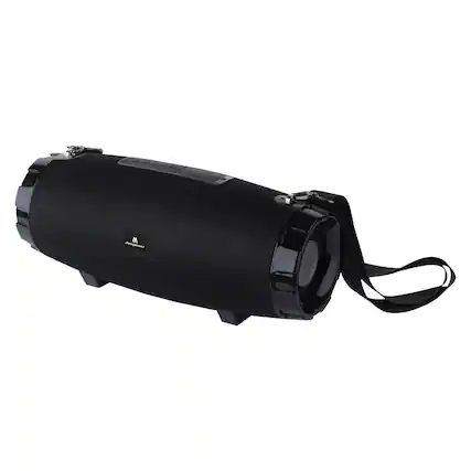 Front. Max Power - Max Power MPD526 Cyclone 2.0 Rechargeable Bluetooth Speaker, Carry Strap, Blue.