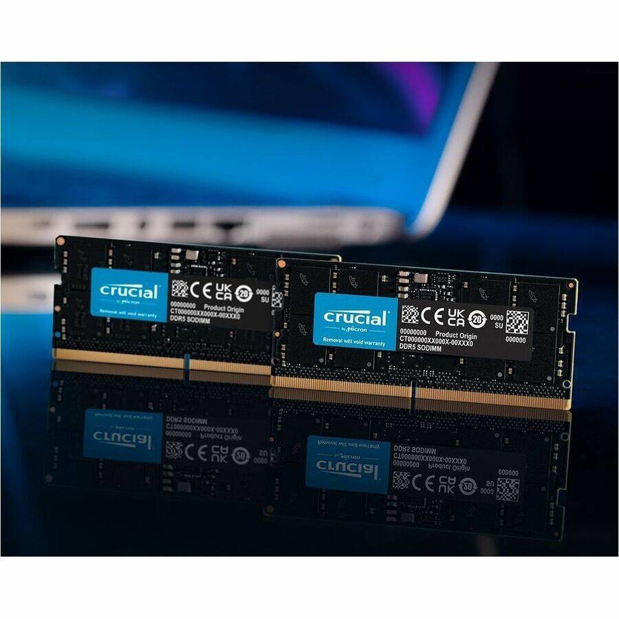 Crucial 64GB DDR5 5600 SODIMM For Notebook, Motherboard, Desktop