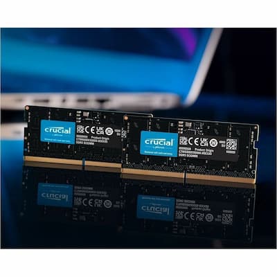 Crucial 64GB DDR5 5600 SODIMM For Notebook, Motherboard, Desktop Crucial 64GB DDR5 5600 SODIMM For Notebook, Motherboard, Desktop