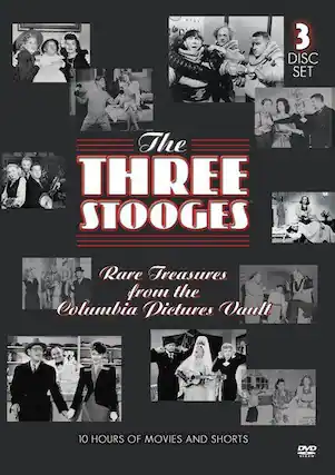 Front. Three Stooges, The (Rare Treasures From Columbia Picture-DVD.