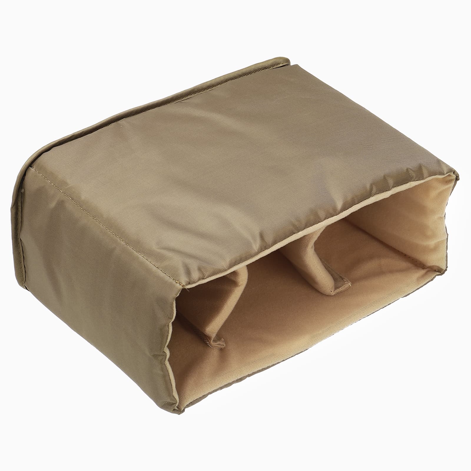 Unique Bargains - Camera Insert Bag, 12"x6"x9" Shockproof Partition Organizer for Nikon DSLR and SLR Cameras - Brown