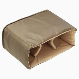 Unique Bargains - Camera Insert Bag, 12"x6"x9" Shockproof Partition Organizer for Nikon DSLR and SLR Cameras - Brown