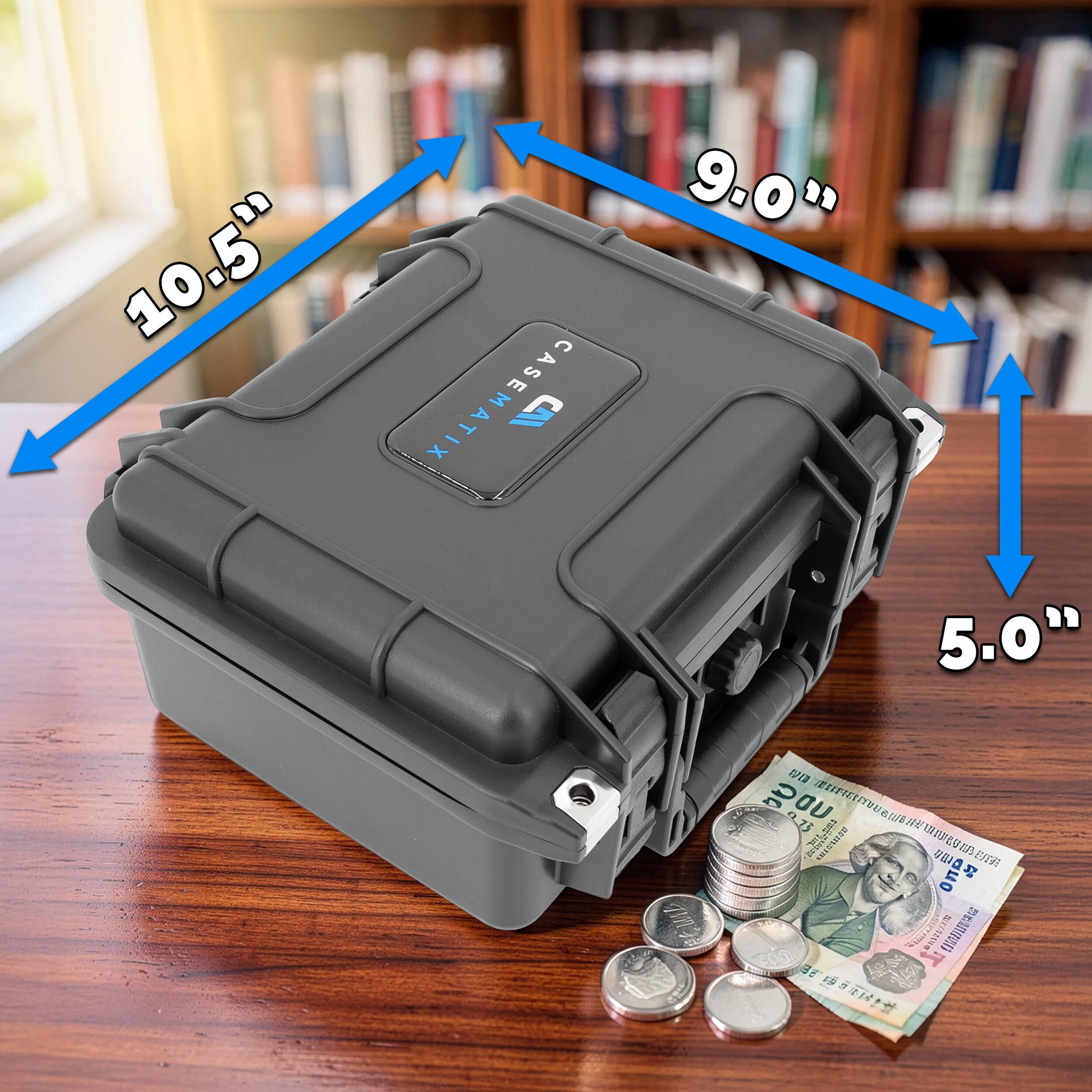 10.5" x 9.0" x 5.0" CASEMATIX