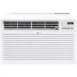 LG - 14,000 BTU 700 Sq. Ft. 230V In Wall Air Conditioner with Remote - White