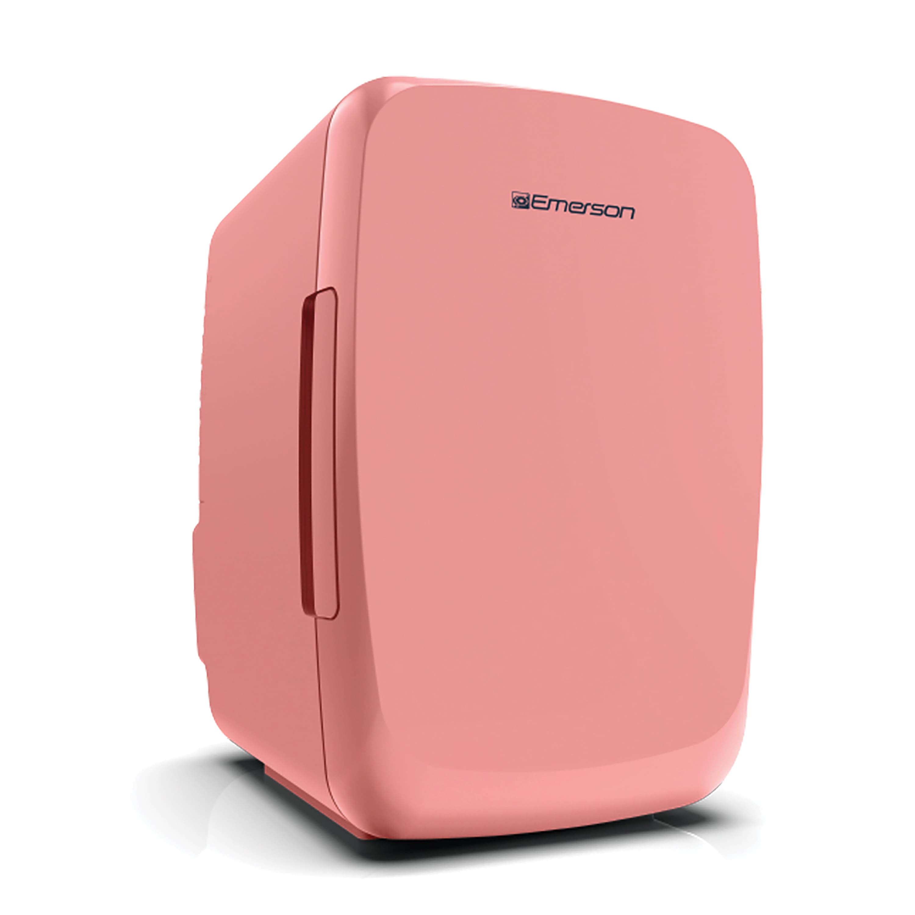 Emerson - EFC-5000 Portable Mini Fridge Cooler for 6 Cans, Compact 4L Capacity - Pink