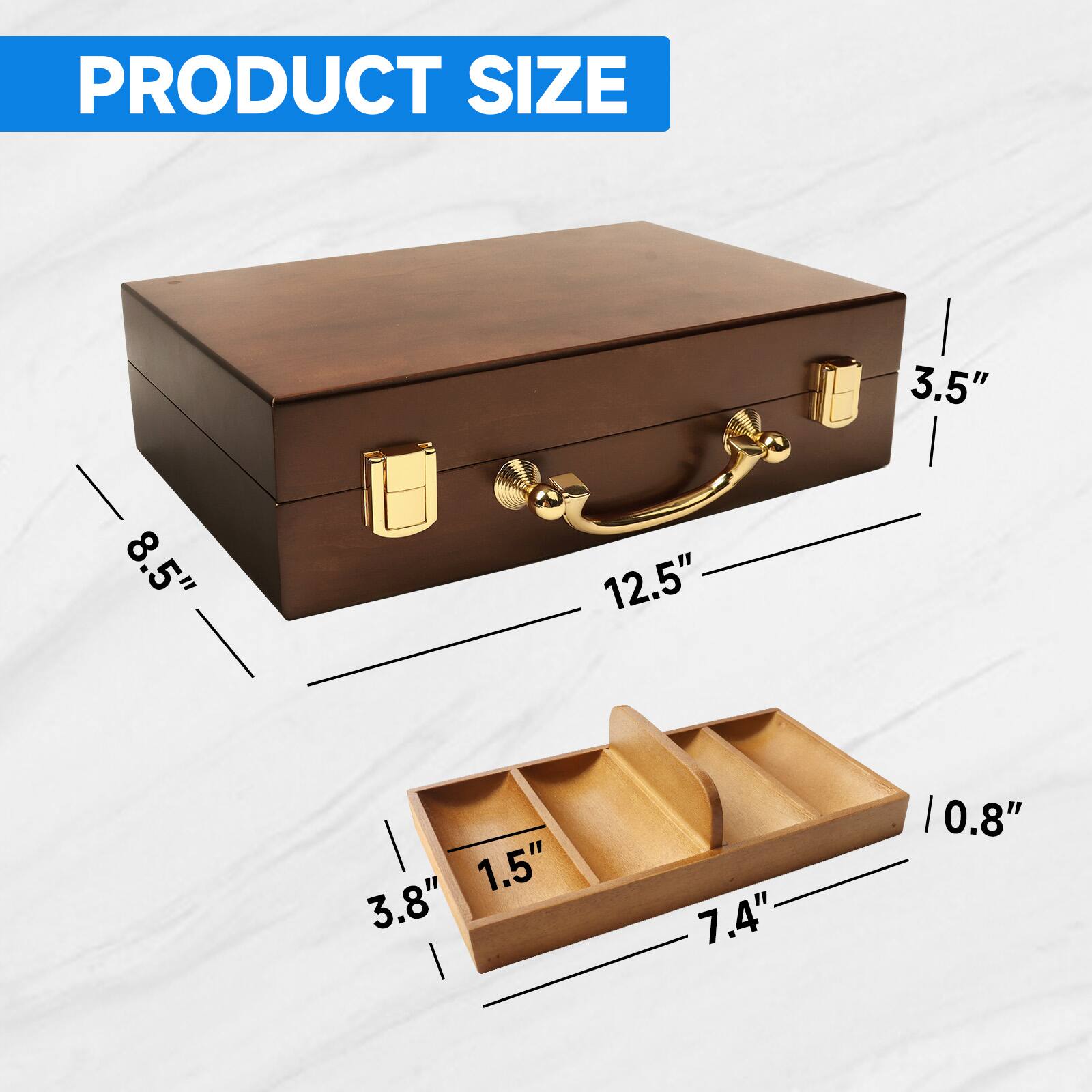 PRODUCT SIZE
3.5"
8.5"
12.5"
1.5"
3.8"
7.4"
0.8"