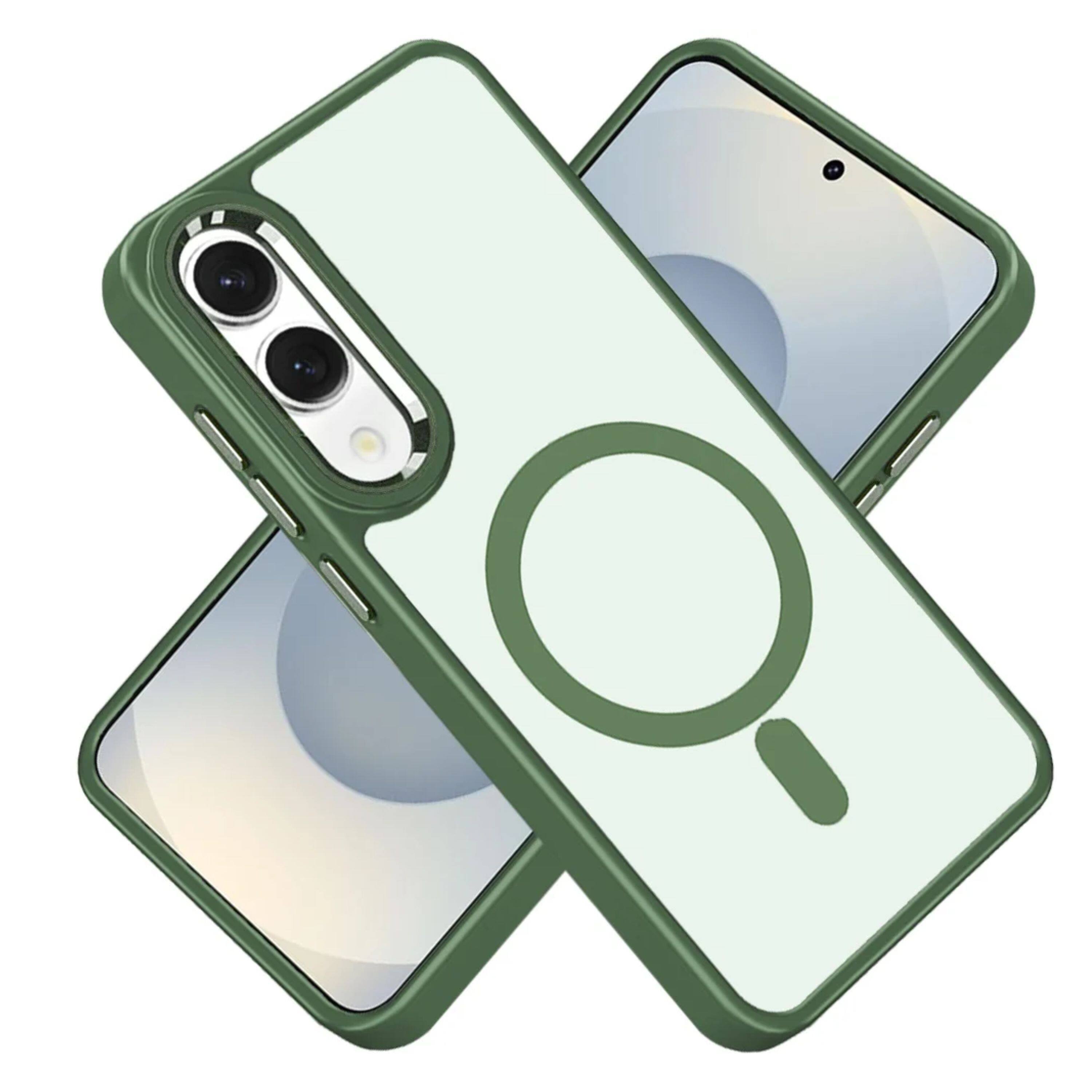 Kitcheniva Transparent Magnetic Ring Metal Buttons Phone Case With ...