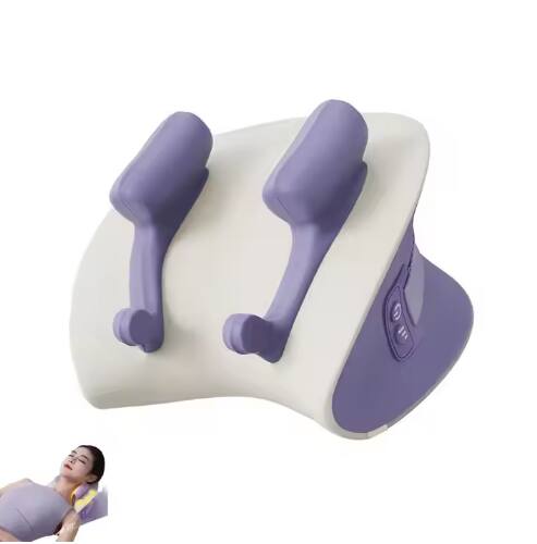 Front. Cluzine - Multifunctional Cervical Massager with Heat for Neck Trapezius Shoulder Relaxation Massage Pillow.