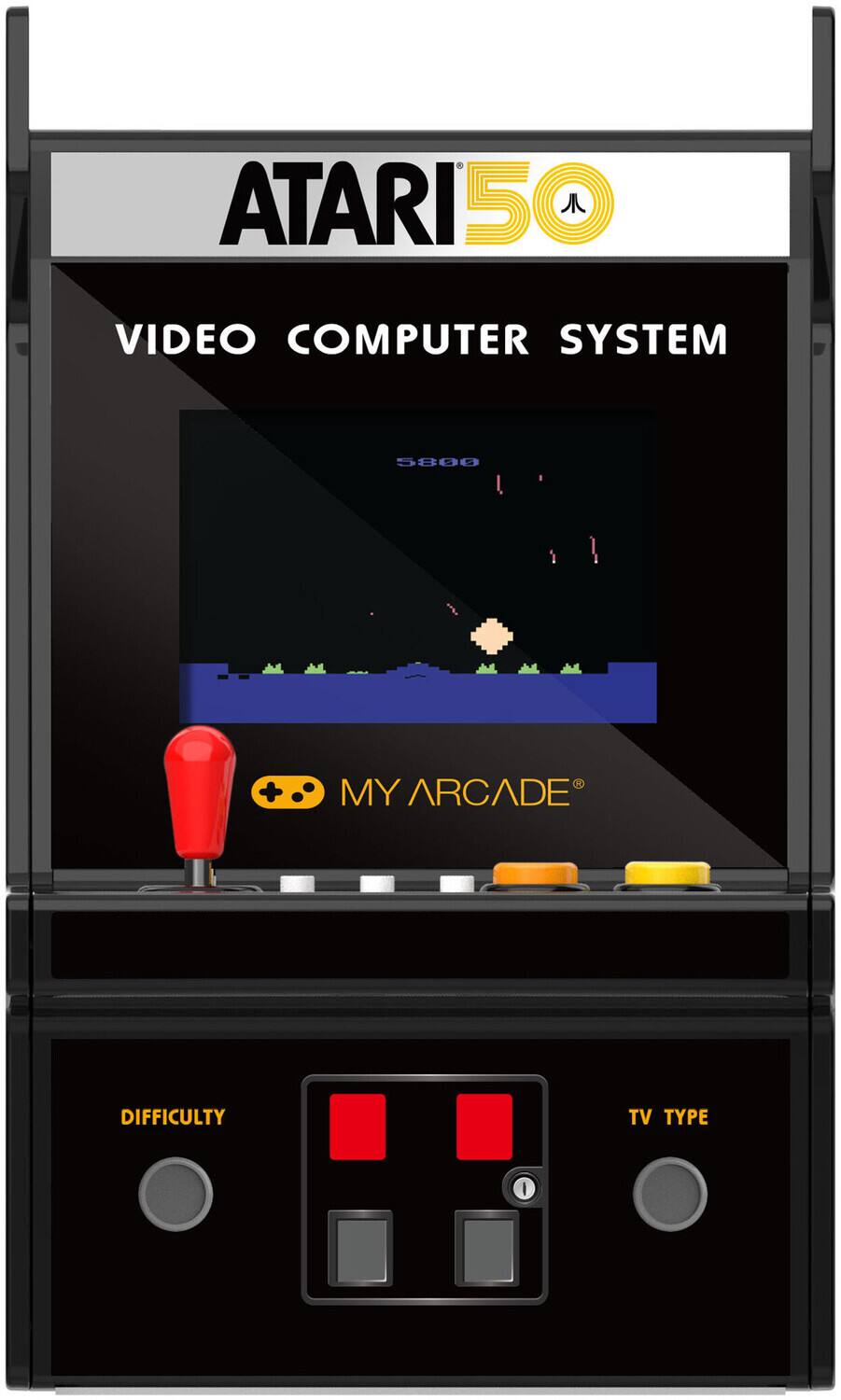 ATARI 50
VIDEO COMPUTER SYSTEM 5800
MY ARCADE
DIFFICULTY
TV TYPE
