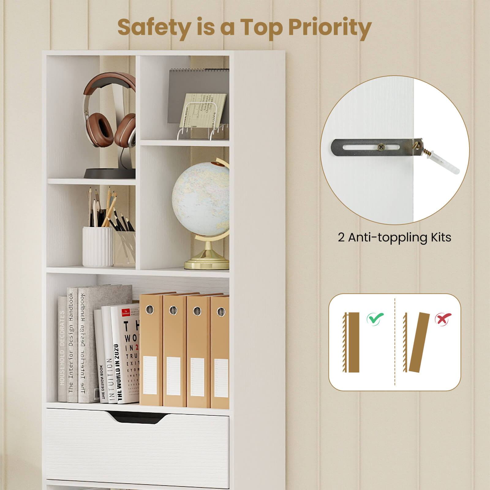 Safety is a Top Priority

2 Anti-toppling Kits

The Handbook Design Interior
The World in 2020
The Wild in 2020