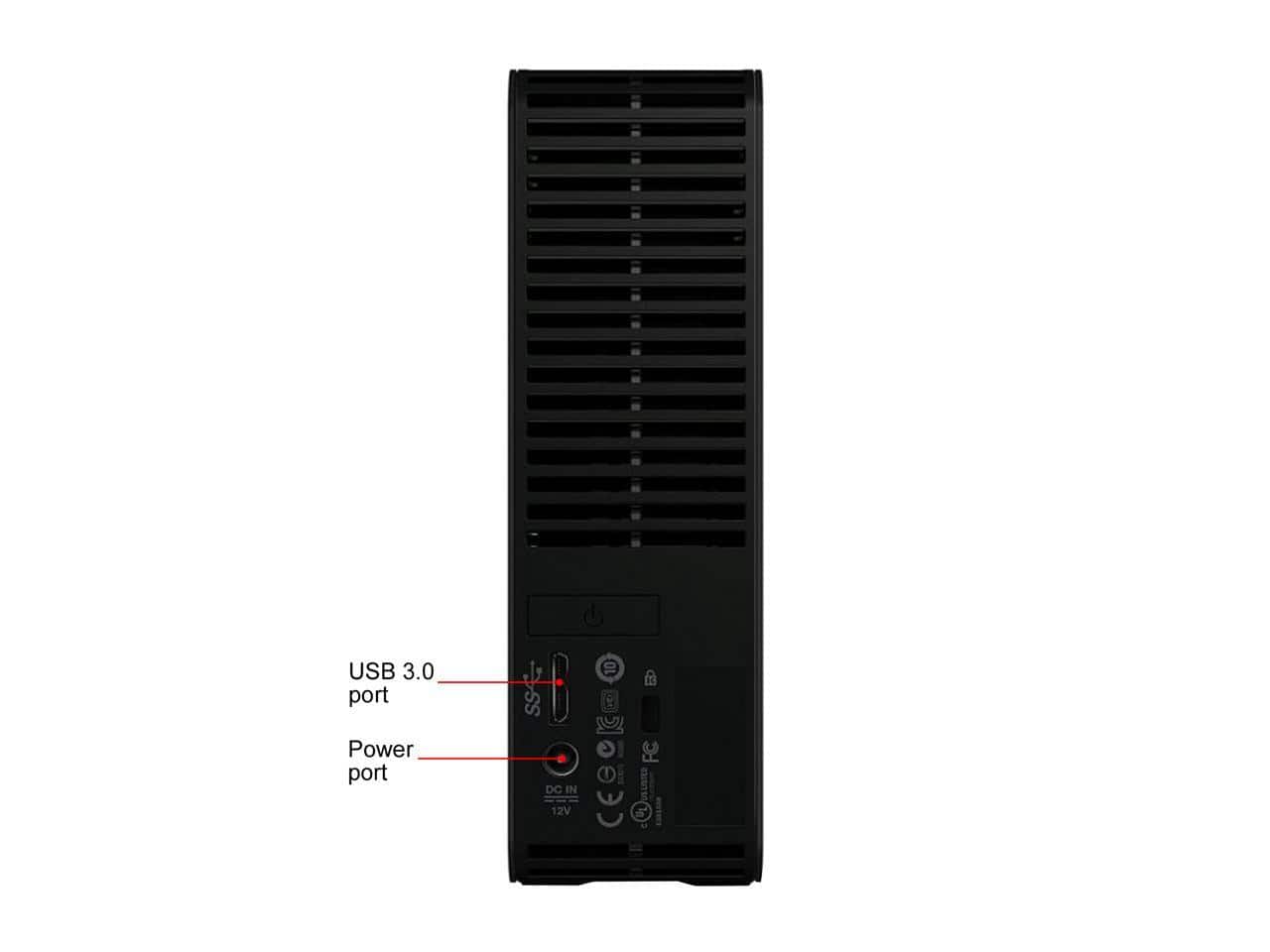 Western Digital WD Elements 12TB USB 3.0 Desktop External Hard