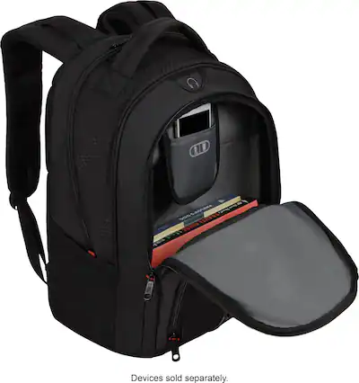 SwissGear - SA1010 Laptop Backpack - Black SwissGear - SA1010 Laptop Backpack - Black