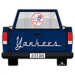 Fan Creations - New York Yankees 12'' x 12'' Truck Back D-cor - Multicolor