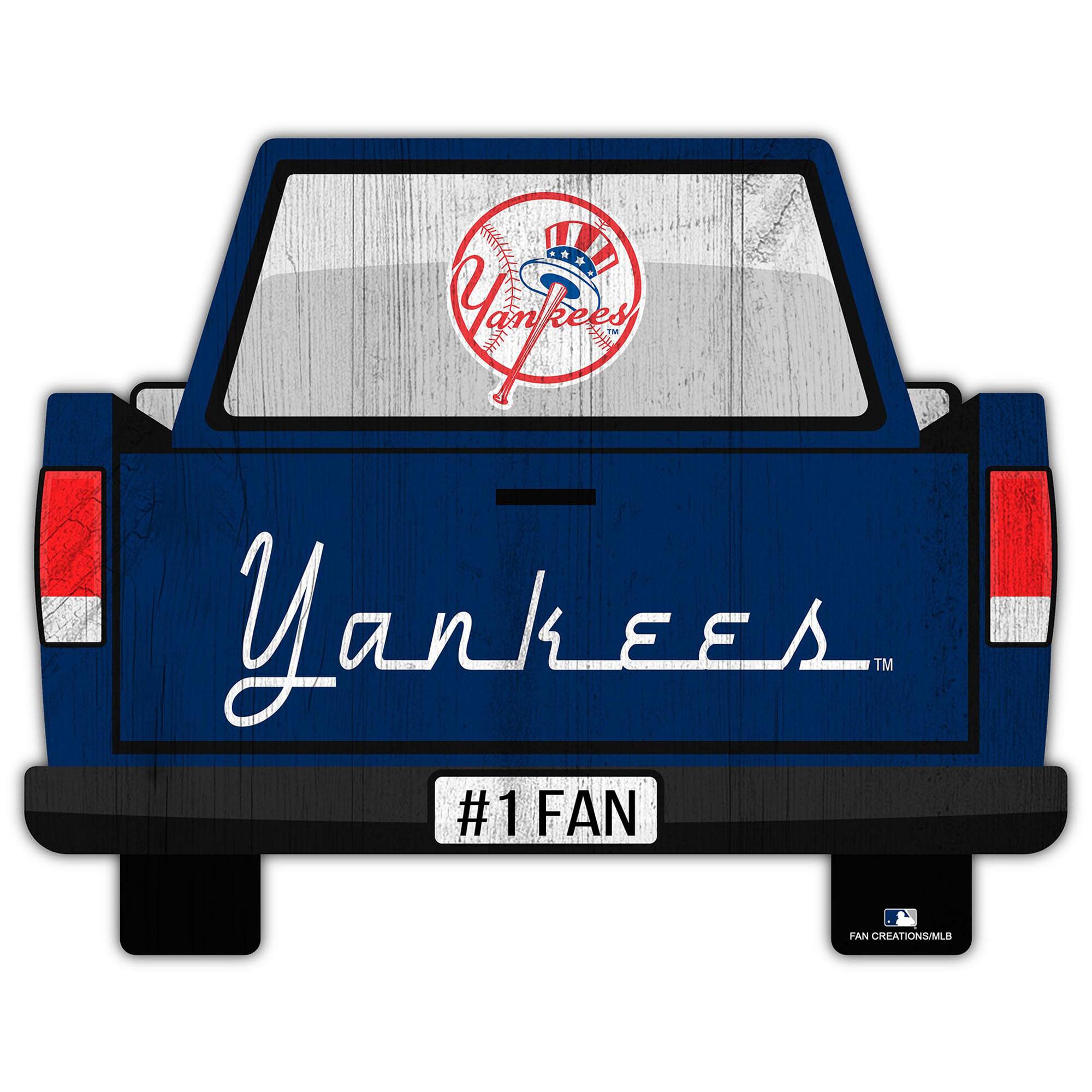 New York Yankees 12'' x 12'' Truck Back D-cor