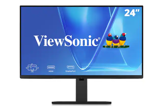 24"
ViewSonic
HDMI
DisplayPort