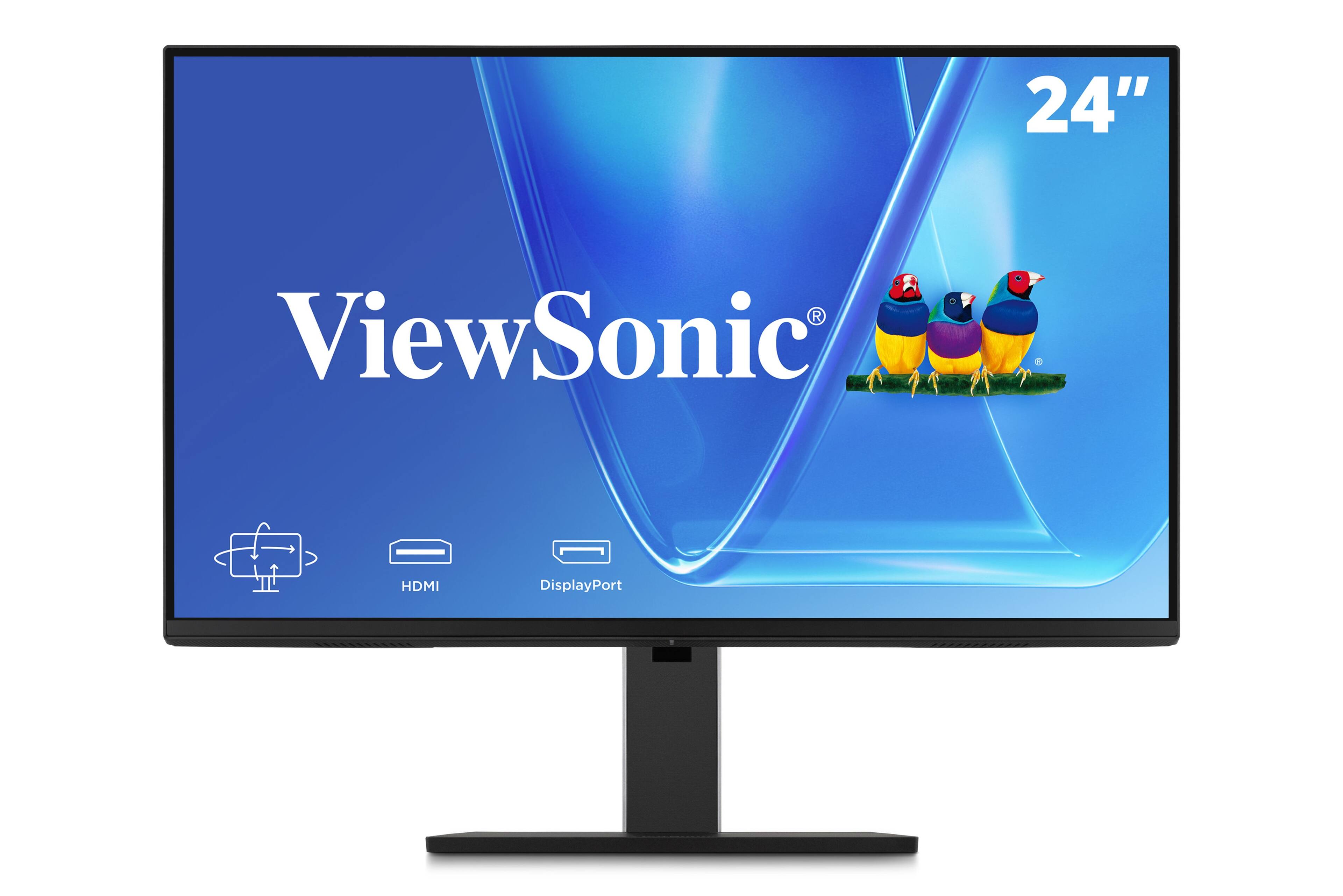 24"  
ViewSonic  
HDMI  
DisplayPort