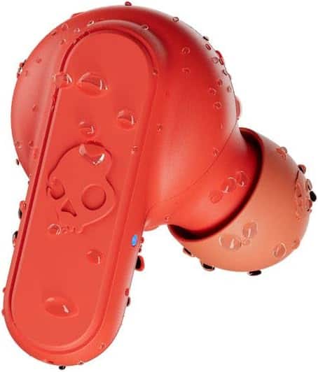 Skullcandy - Dime Bluetooth True Wireless Earbuds - Red