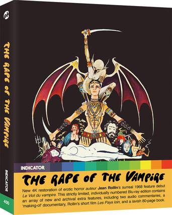 Front. The Rape of the Vampire - BLU-RAY.