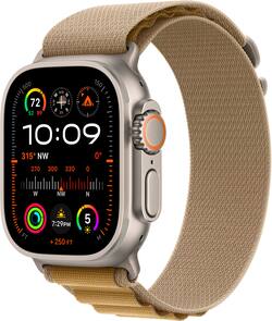 Apple Watch Ultra 2 (GPS+Cellular) 49mm Titanium Case with Tan Apple Watch Ultra 2 (GPS+Cellular) 49mm Titanium Case with Tan
