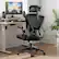 Alt View 4. KERDOM - High Back Ergonomic Office Chair with Adjustable Headrest & Lumbar Support Tilt Reclining Computer Chair for Home Office - Black.