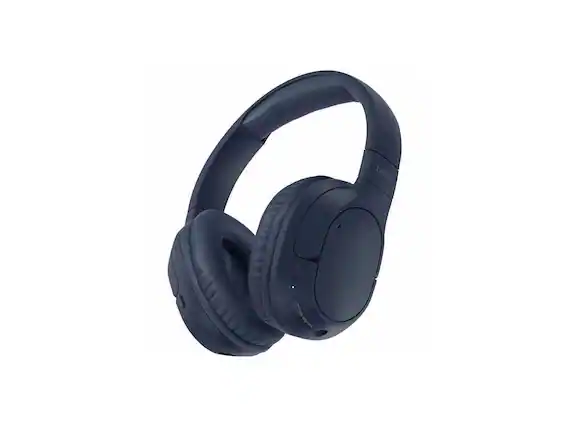 Front. Belkin - Belkin SoundForm Surround Wireless Over-Ear Headphones AUD009fqBL - Blue.