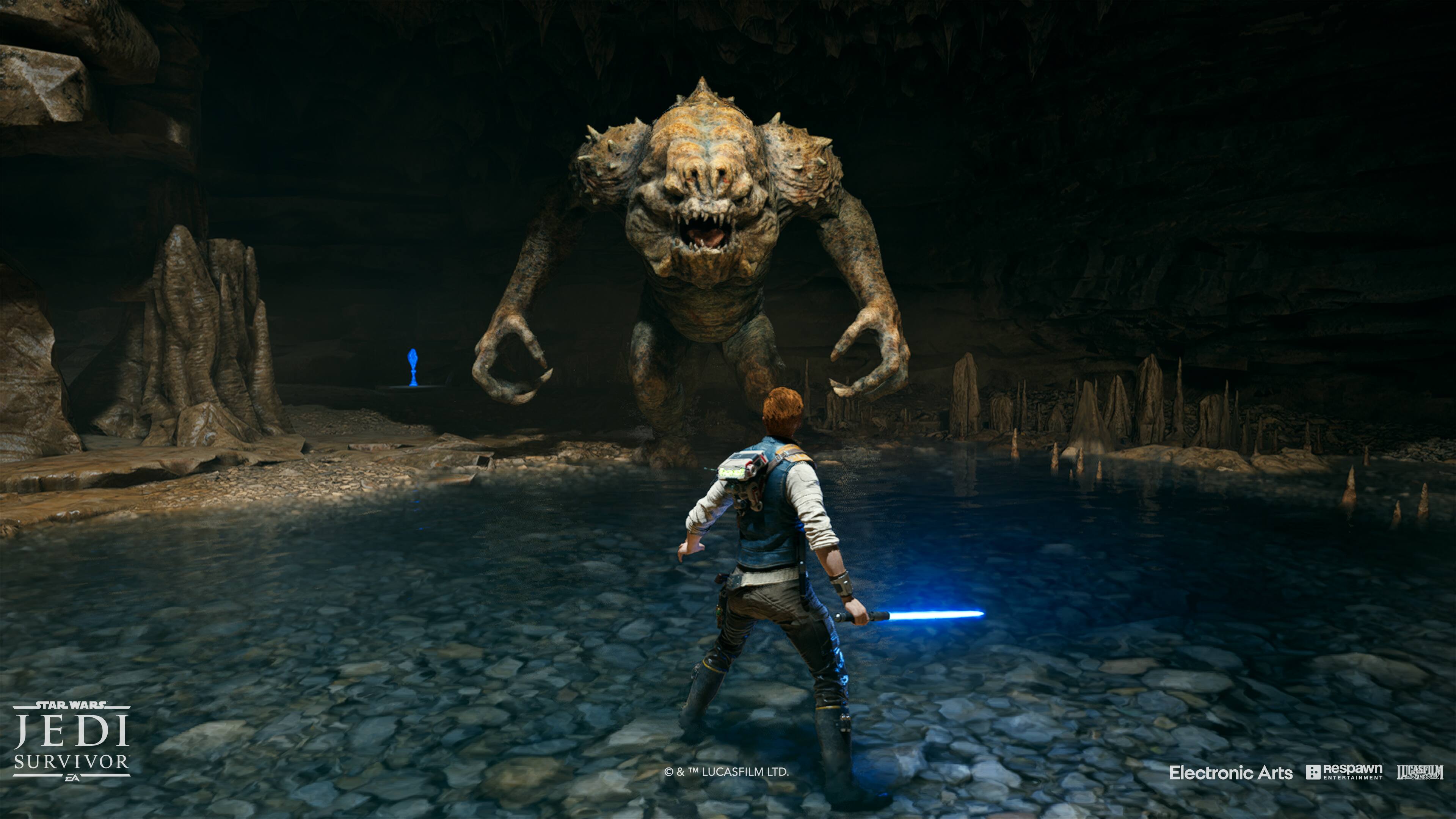 STAR WARS JEDI SURVIVOR EA & TM Lucasfilm Ltd. Electronic Arts Respawn LPassi Leaspiilm Other TMs & ©s Reserved