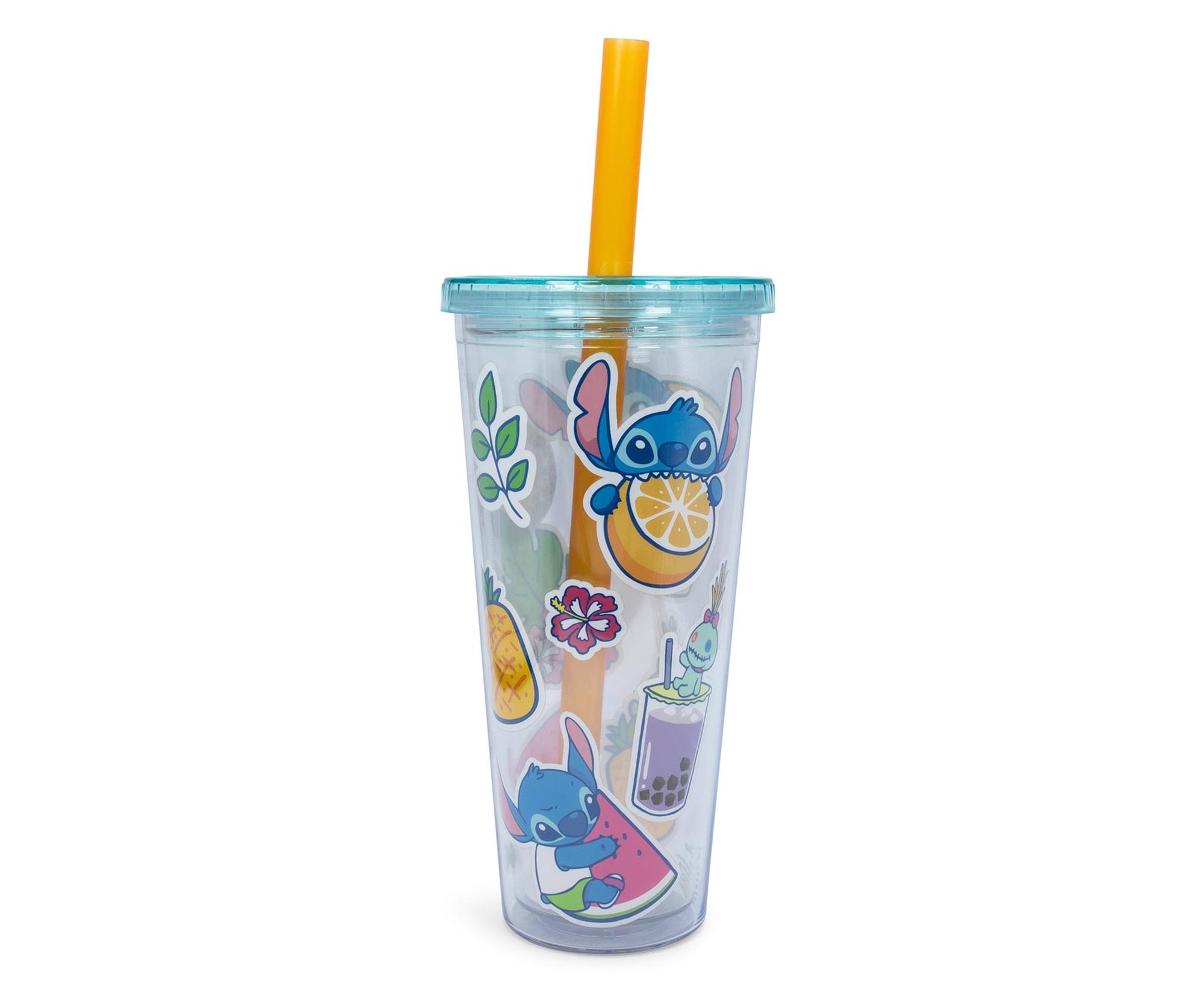 Silver Buffalo - Disney Lilo & Stitch Boba Tea Carnival Cup with Lid and Straw | Holds 24 Ounces - Blue price history on PriceWatchPro