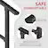 SAFE COMFORTABLE
Comfort Grip Plastic End Cap
Safety Connections
Adjustable Positions: Fix in place with self-tapping screws (included)