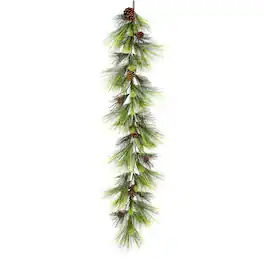 Vickerman - 6' x 15" Boulder Pine Garland - Green