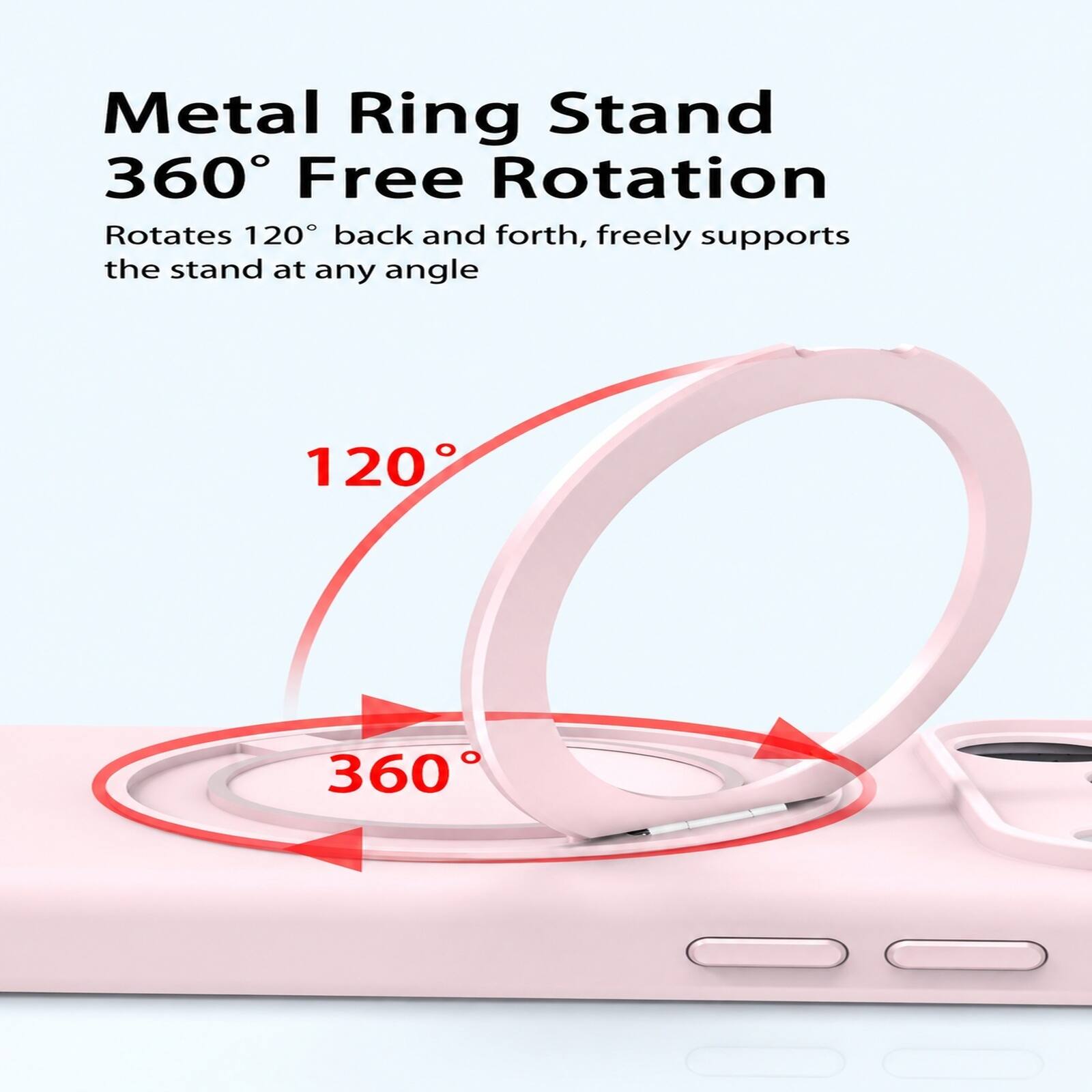 Dteck For iPhone 18 Pro Max Liquid Silicone Magnetic Case Dual layer ...