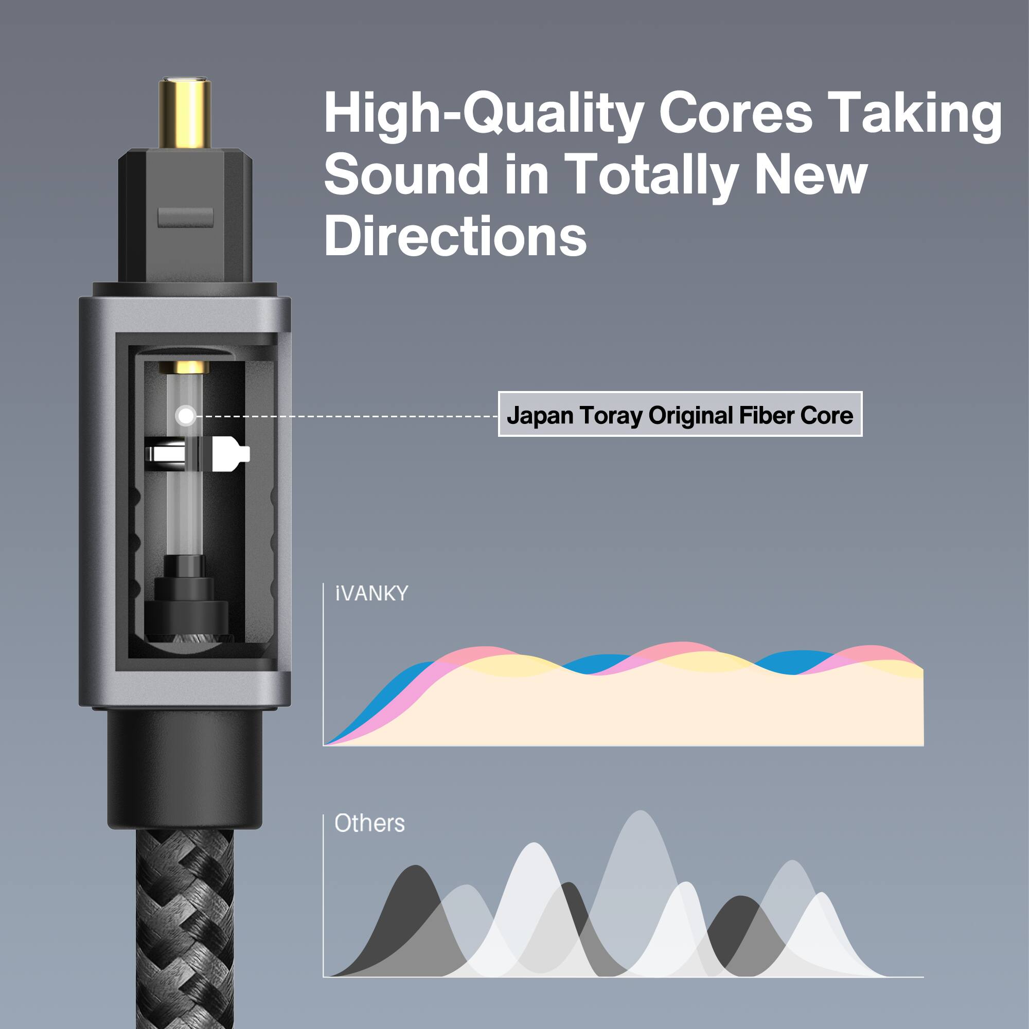 High-Quality Cores Taking Sound in Totally New Directions

Japan Toray Original Fiber Core

IVANKY

Others