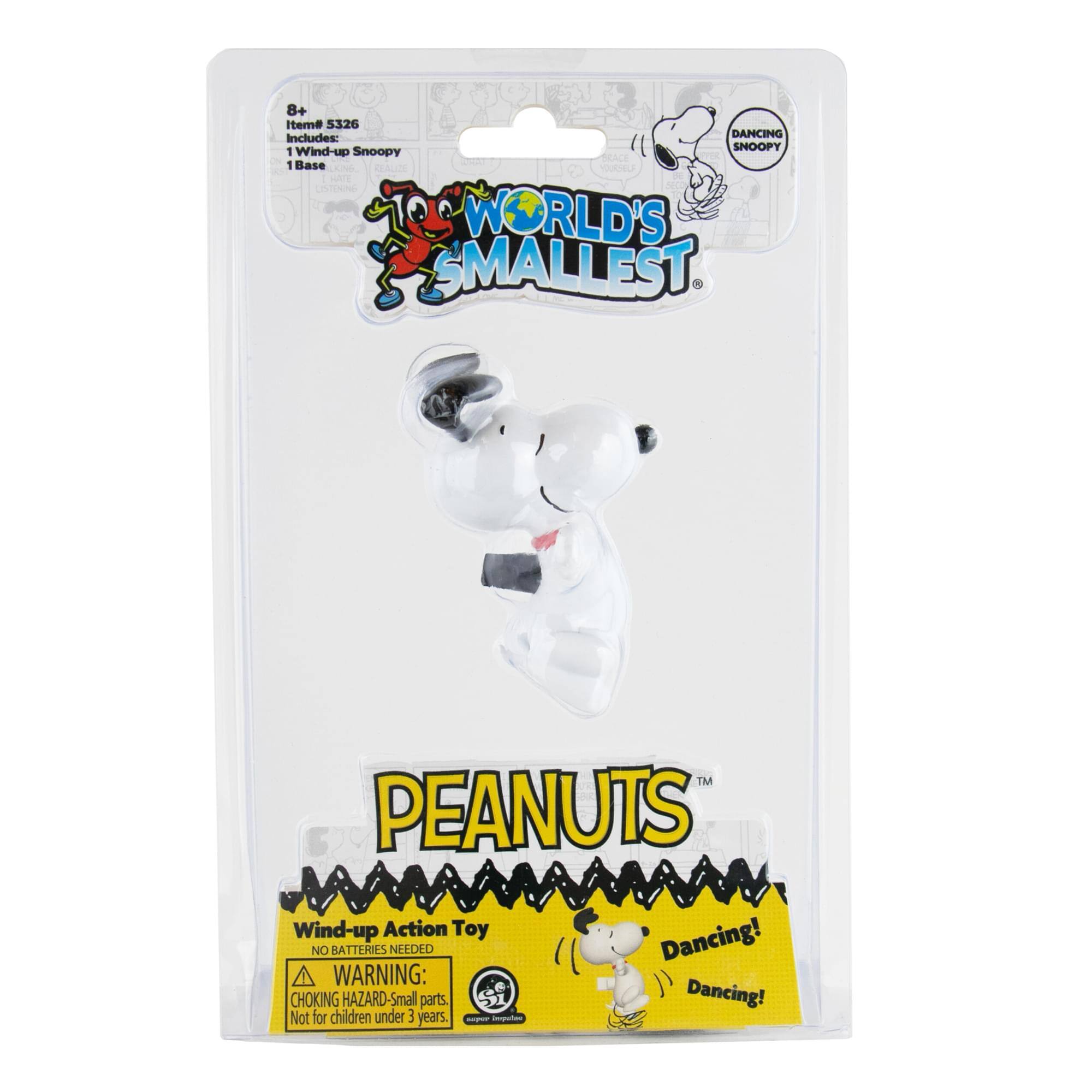 Super Impulse World's Smallest Peanuts Dancing Snoopy Multi