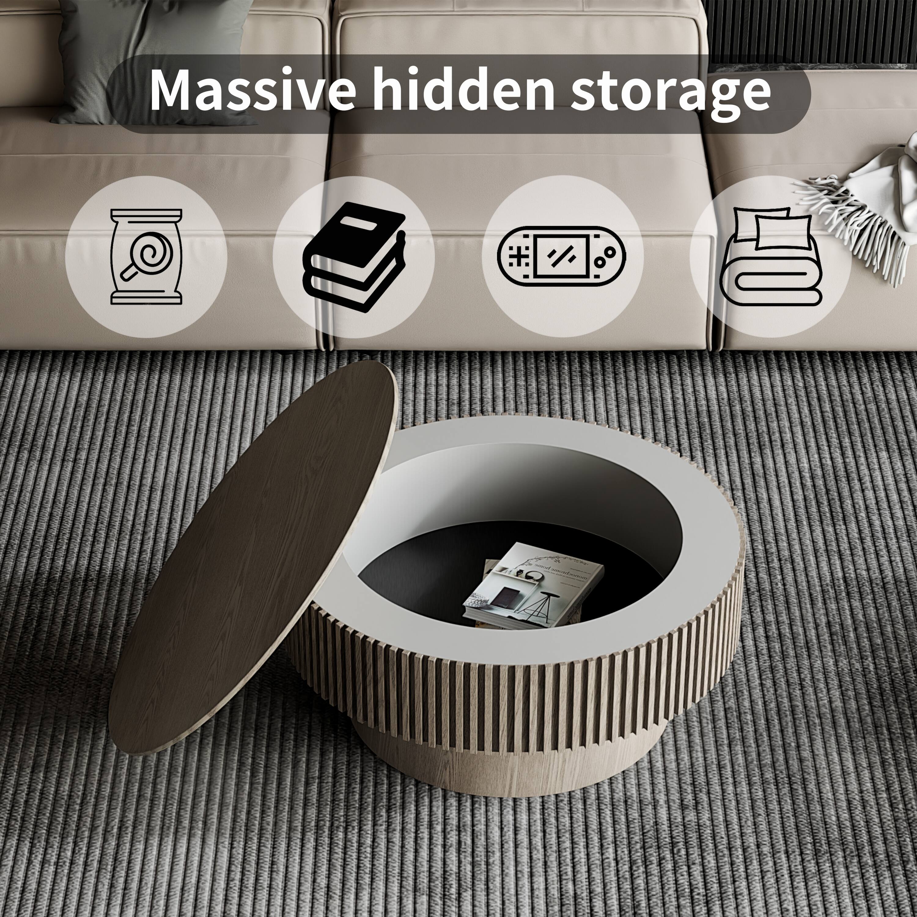 Massive hidden storage