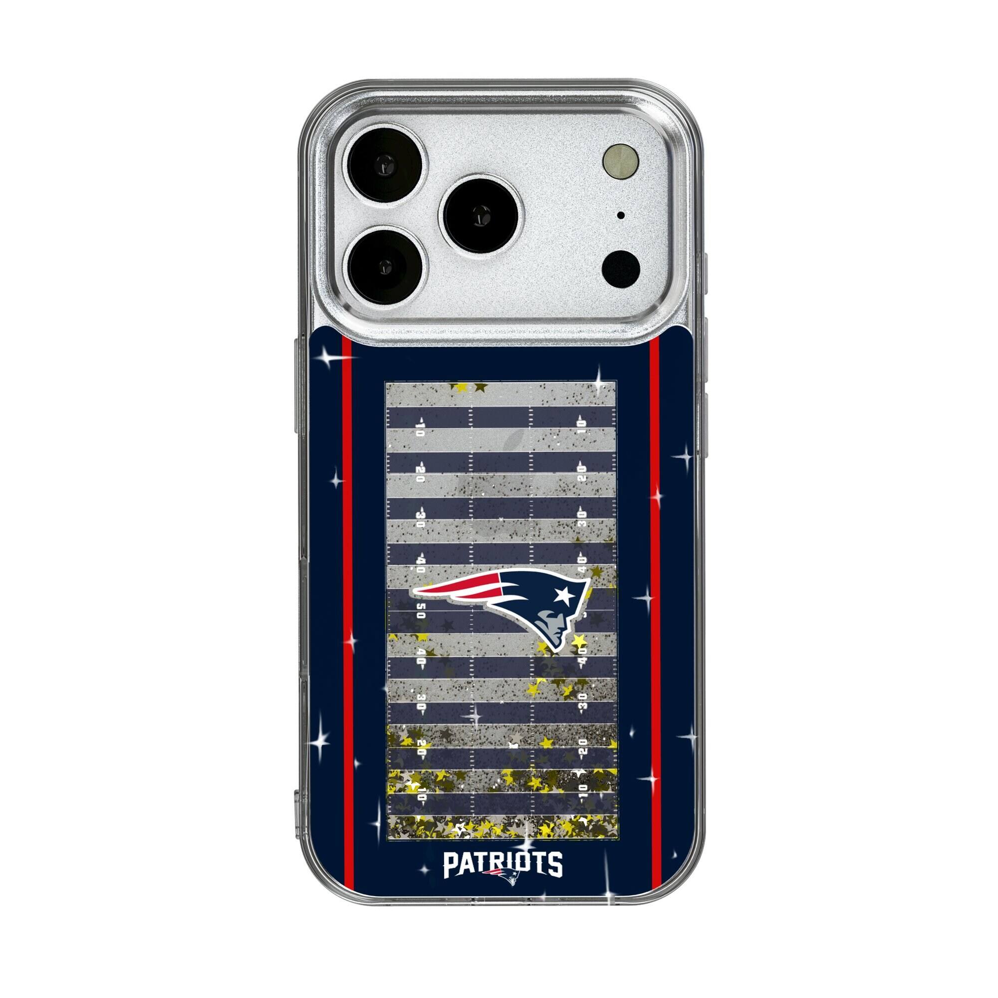 Front. Keyscaper - iPhone Field Design Glitter Case - 16 Pro - Multicolor.
