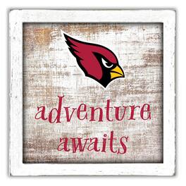Fan Creations - Arizona Cardinals 14'' x 13'' Adventure Awaits Money Box - Multicolor