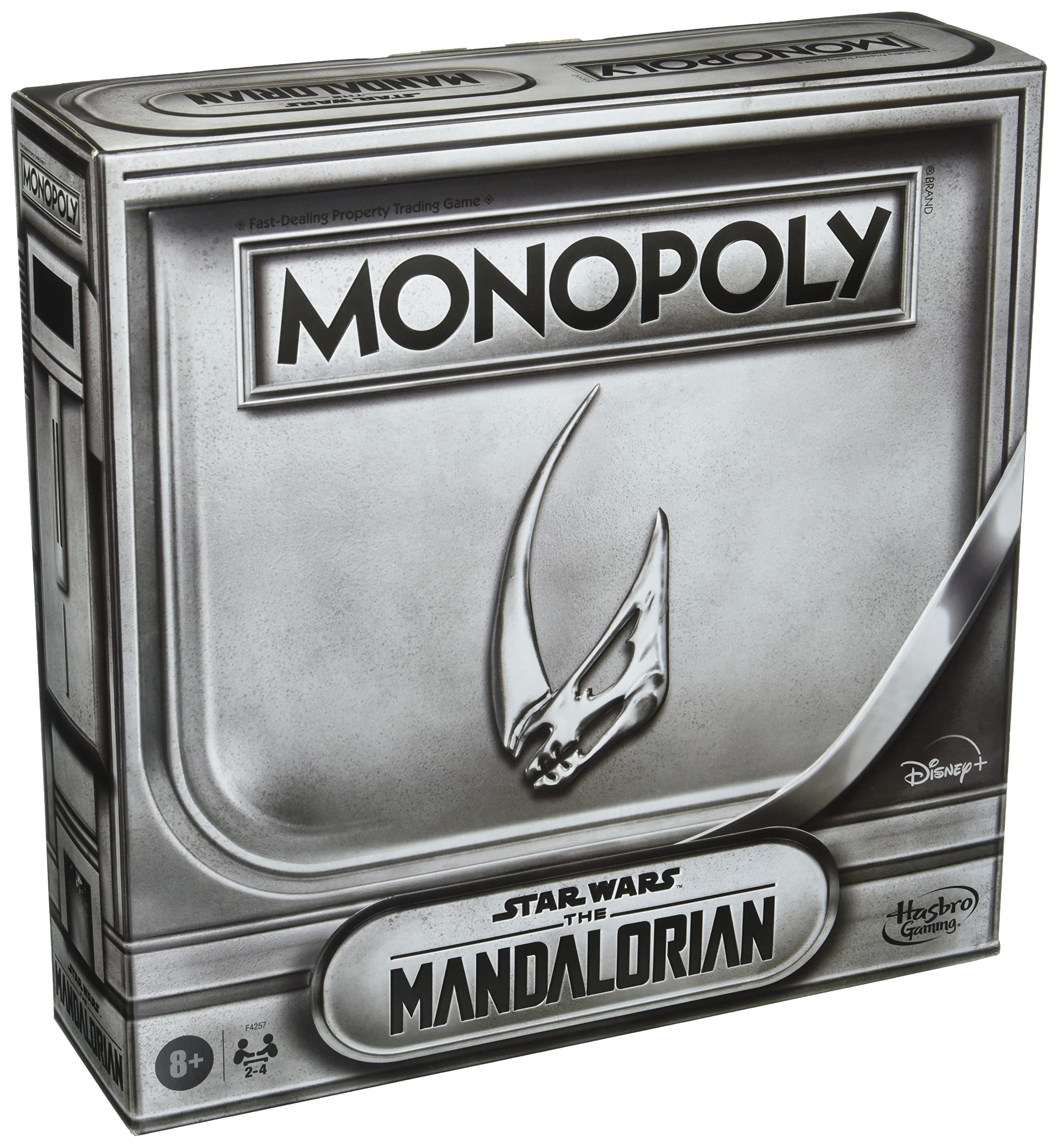 MONOPOLY ORION MANDALORIAN STAR WARS 3 ILLORON Fast-Dealing Property Trading Game BRAND MONOPOLY  
8+  
Disney + + STAR WARS THE Hasbro Gaming.  
F4257 MANDALORIAN 2-4