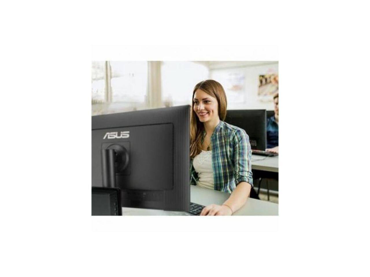 Left. ASUS - Asus BE27AQG 27" WQHD IPS Monitor - 2560x1440 - 350 Nit - 5 ms - Adaptive Sync - Black.