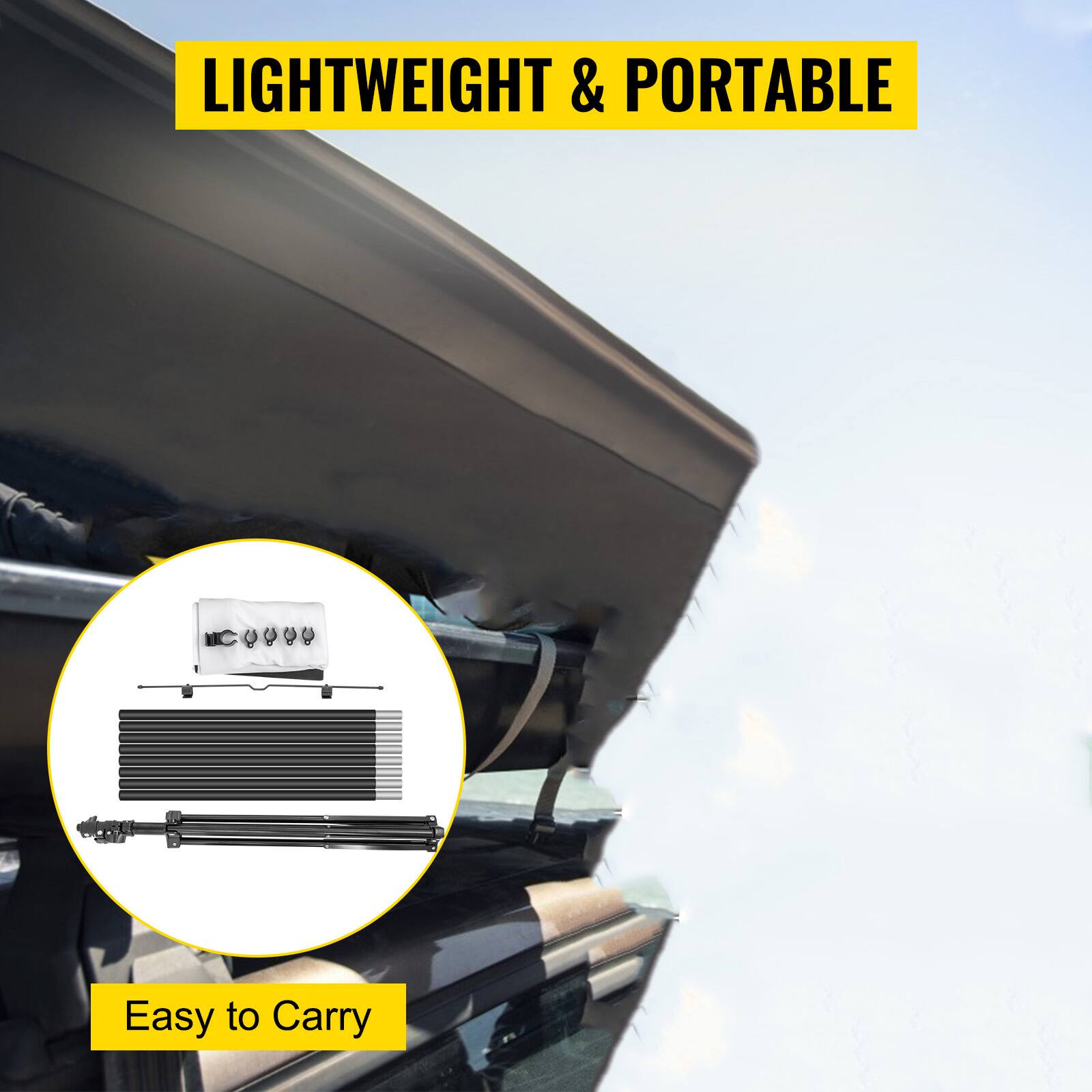 LIGHTWEIGHT & PORTABLE
Easy to Carry