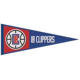 WinCraft - LA Clippers 13" x 32" Wool Primary Logo Pennant - Multicolor