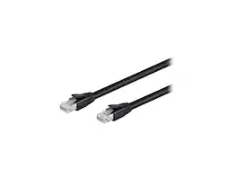 Nippon Labs - Cat8 RJ45 35FT Ethernet Cable, 40Gbps 2000MHz, S/FTP, Indoor/Outdoor, Weatherproof (Black)