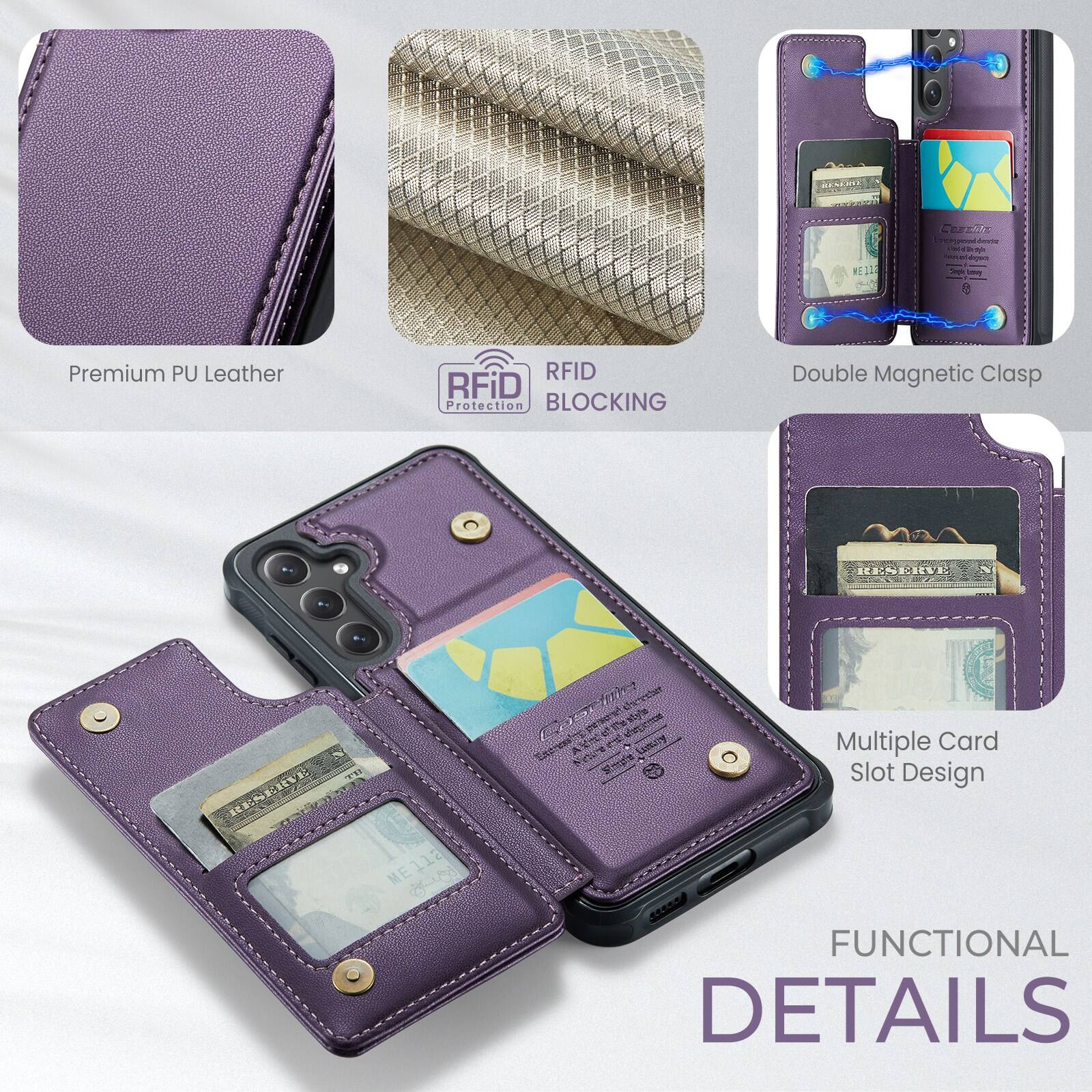 F COrzi - A1 Se Premium PU Leather RFID Protection BLOCKING Double Magnetic Clasp RENECICS EVE 0 S_ENEIU ME112 112 ME

Multiple Card Slot Design

FUNCTIONAL DETAILS